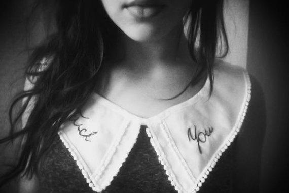 Photography. / Fuck You. (© CLYDE FUNTONA) #collar #white #fuck #funtona #you #col #pinterest #broderie #black #photography #and #clyde