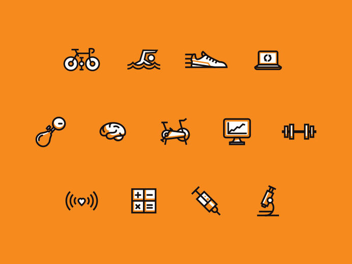 Fitness Iconz #pictogram #icon #sign #picto #symbol