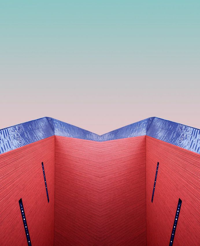 Minimalist and Colorful Architecture Photography by Simone Hutsch