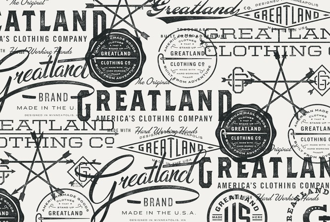 Greatland - Allan Peters #typography