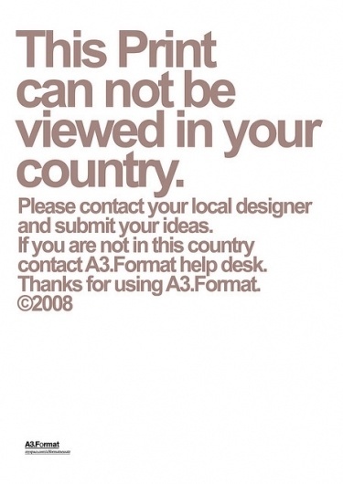 Can't be viewed by Manovski | Flickr - Photo Sharing! #swiss #legacy #grid #poster #helvetica