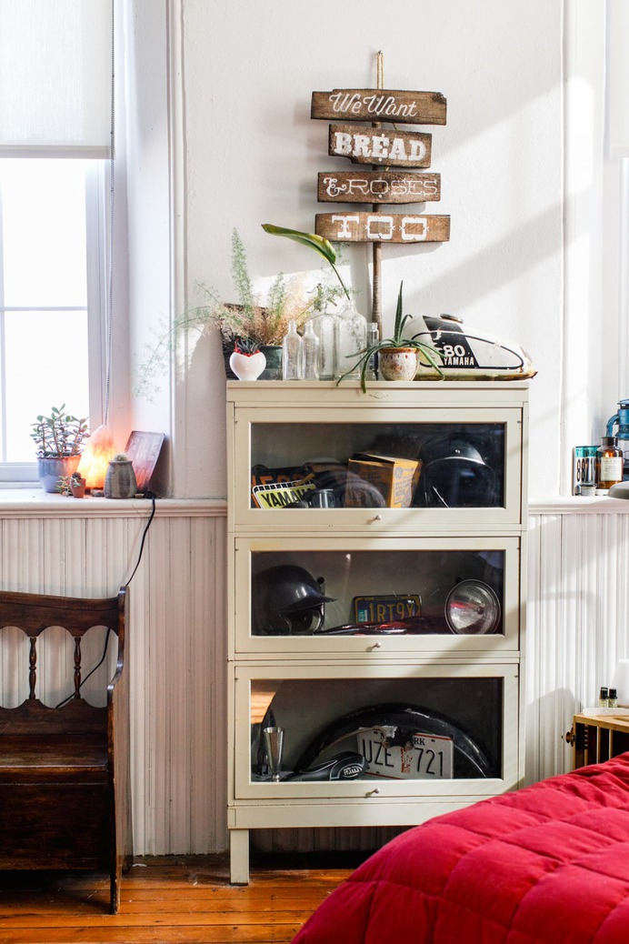A Beautiful Vintage-Filled Studio Apartment in a Former Church: gallery image 14