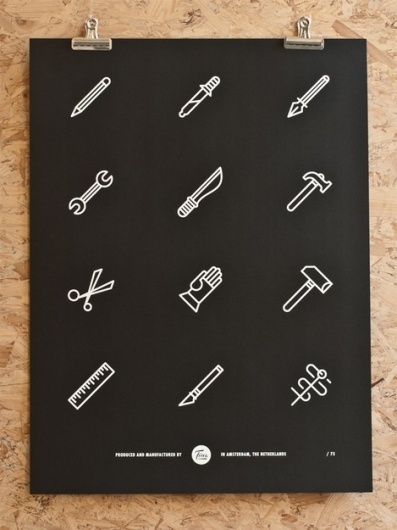 Tim Boelaars — Tools (€35.00) - Svpply #stools #graphic #icons #poster