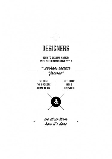 I design, therefore I am on the Behance Network #posters #vintage #poster #typography