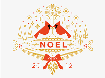 #flat #illustration #noel #holiday