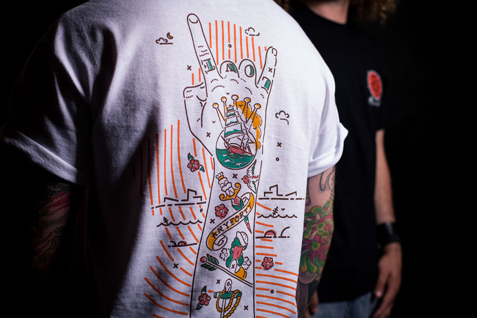 AnyForty x Colour and Lines collaboration.