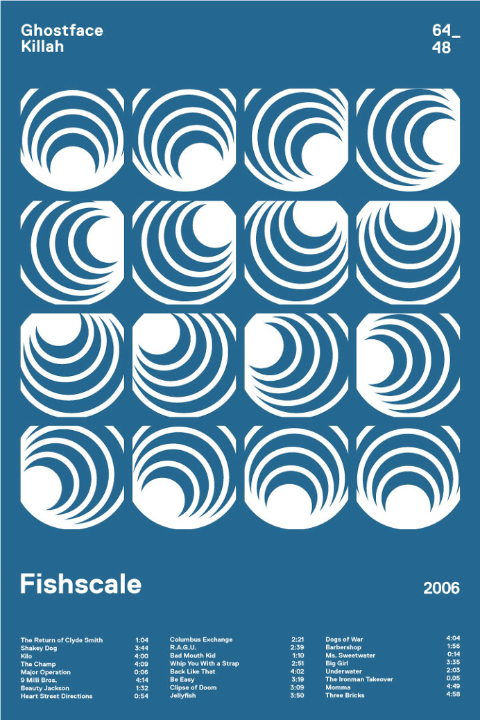 swissritual.ca #swissritual #graphic #design #minimal #music #grid #poster #swiss #illustration #GhostfaceKillah