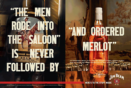 Jim Beam Whiskey Ad #ad