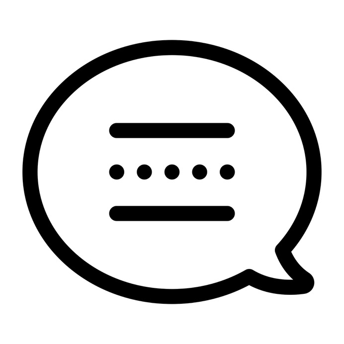 See more icon inspiration related to chat, message, speech bubble, speech balloon, chatting, conversation and multimedia on Flaticon.