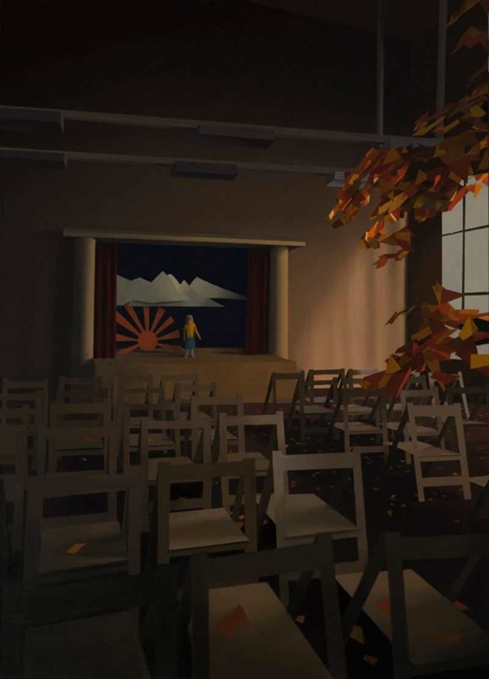 We Were Promised to be Taken Care Of: Narrative Paintings by Erno Enkenberg