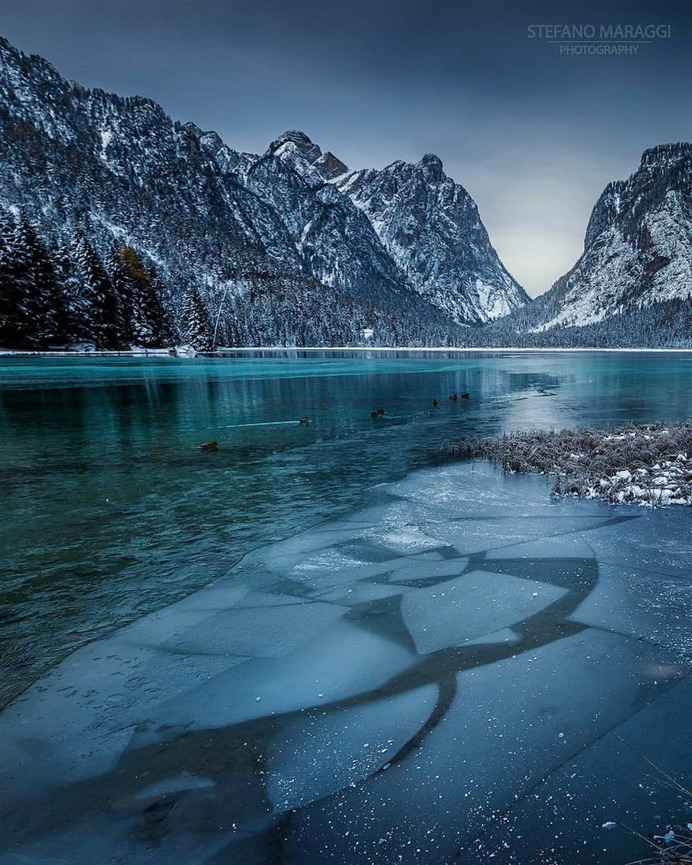 Wonderful Winter Landscapes in Dolomites by Stefano Maraggi