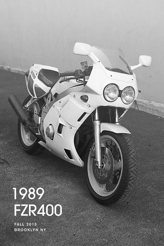 1989 FZR #pomade #fzr #design #typography #motorcycle #bike #photography