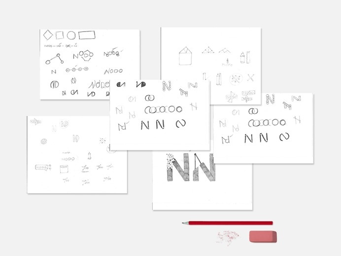 The Branding People new project NODO design. Nodo is a design and interiorism agency with a creative base placed in New York CIty and a prod #design #graphic