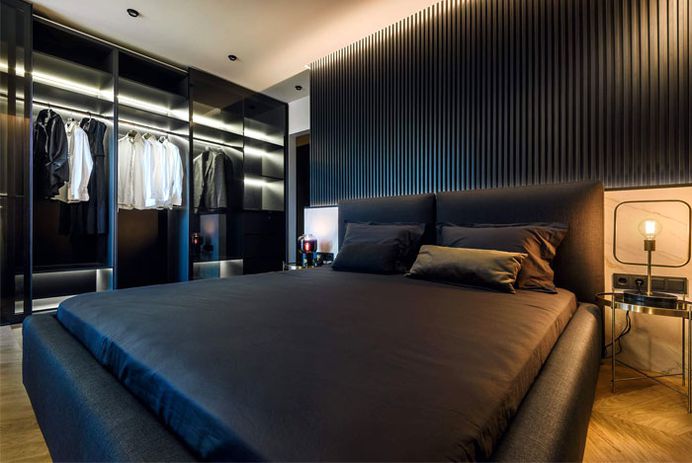 All In Studio Created Modern Bachelor Pad in Sofia - InteriorZine