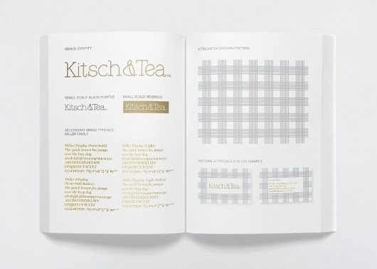 Kitsch&Tea - Projects - A Friend Of Mine #branding #guide #guidelines #boutique #style
