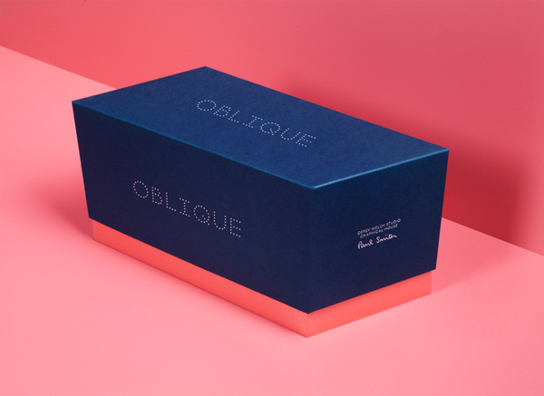 Packaging for Graphical House's Oblique Paul Smith Edition #packaging #logo #branding