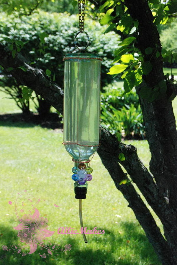 Homemade Wine Bottle Crafts #diy #craft #wine #bottle