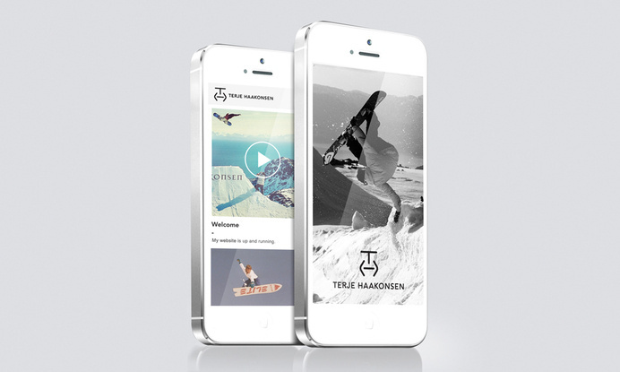 Terje Haakonsen Identity #surf #responsive #mobile #snowboard