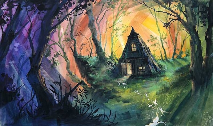 Surreal Watercolor Paintings by Zazac Namoo