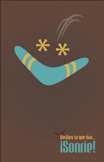 aresemenen blog #sonrisa #boomerang #ilustracin #illustration #smile