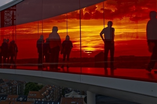Enlightenment is neither a goal nor a destination. It's a process of awakening to one's inner light. — Synaptic Stimuli #sunset #people