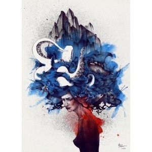 birth of paranoia by Slava Nesterov #print