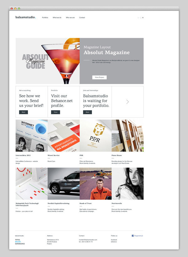 Websites We Love #design #website #studio #layout #web