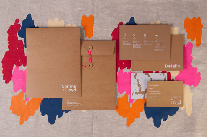 Lloyd & Corrina Wedding #packaging