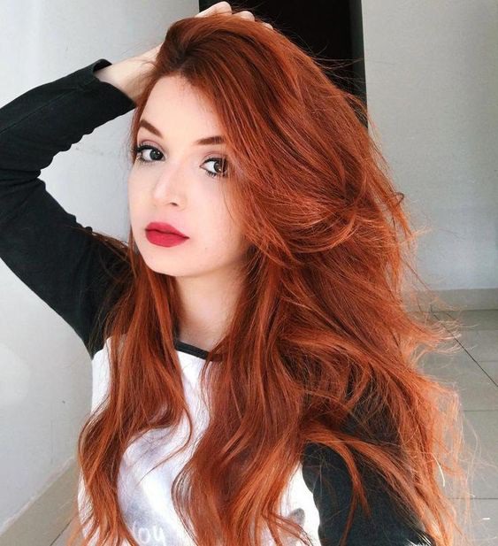 These redheads auburn balayage really are stylish