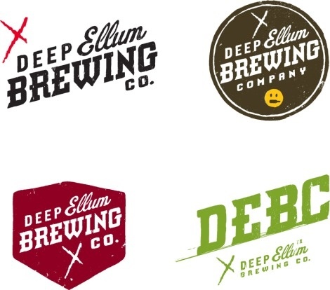 Deep Ellum Brewing Co. #beer #branding #brewing #identity #logo #typography