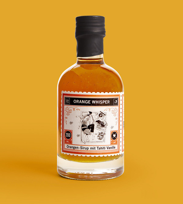 lovely package lapp and fao syrups 6 #packaging #yellow #syrup #bottle