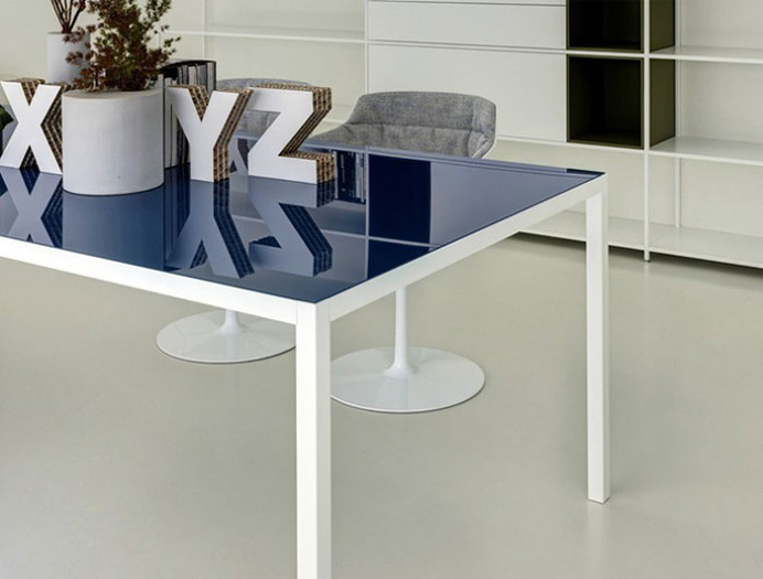 Rectangular Aluminium Table - #design, #furniture, #modernfurniture,