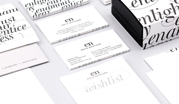 En Haute Joaillerie branding by Asylum #identity #branding