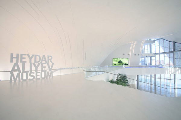 CJWHO ™ (zaha hadid | heydar aliyev cultural center shapes...) #white #cultural #center #hadid #design #zaha #azerbaijan #architecture