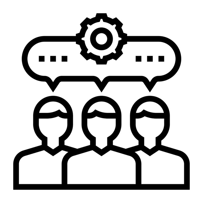 See more icon inspiration related to team, organization, partnership, group, person, network, collaboration, employee, working, sharing, networking and people on Flaticon.