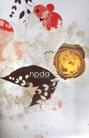 NPDA Poster | Flickr - Photo Sharing! #print #design #illustration #poster #layout #typography