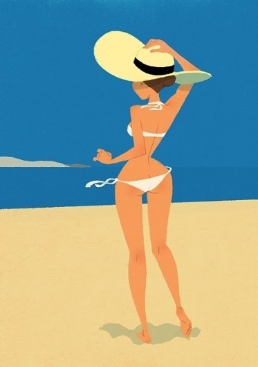 SushiXAV: Cap-Ferret #girls #xavier #hat #ramonde #bikini #cute #beach