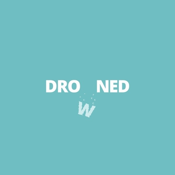 Drowned V2 by ~samadarag on deviantART #letters #water #bubbles #design #graphic #illustration #drowned #typography