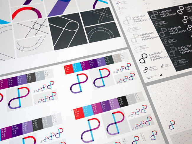 Cambridge Design Partnership brand identity #man