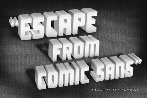 tdc_cards_01.jpg 510×340 Pixel #movie #sans #comic #type #typography
