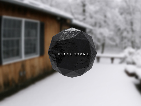 Black Stone #creative #stone #burnt #black #toast