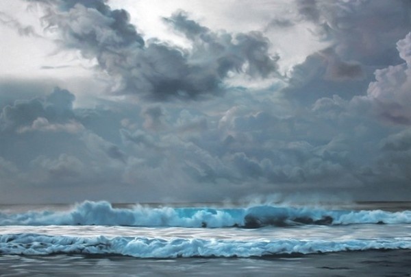 Pastel Icebergs by Zaria Forman 10 #painting #sea #art