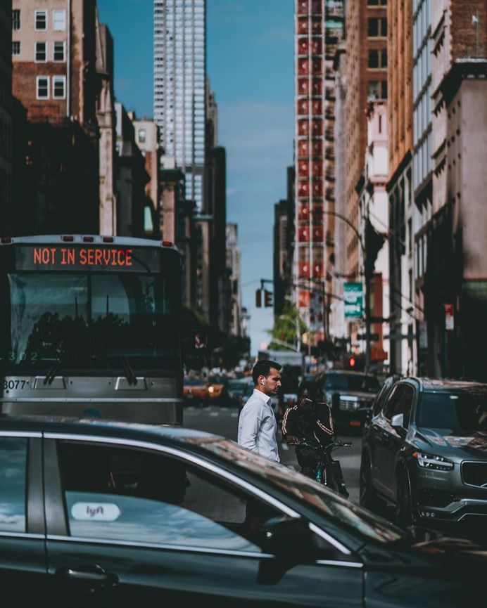 Moody Street Portrait Photography in New York City by Jongwoo Kim