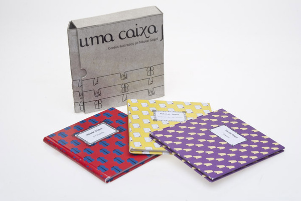 Uma caixa para toda a vida on Behance #packaging #design #books #illustration #gogol #editorial