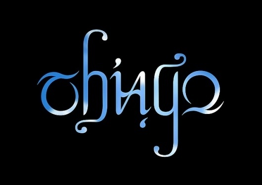 Todos os tamanhos | Ambigrama - thiago | Flickr – Compartilhamento de fotos! #tipocali #callygraphy #ambigram #thiago #type