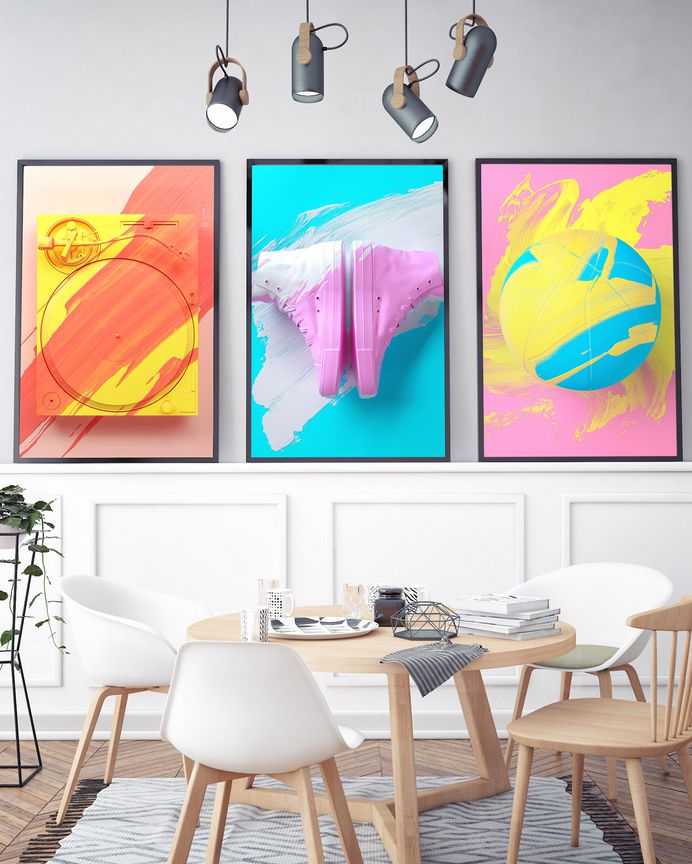 Neon Painted Object Art is a series of CG illustrations by New York-based artist, Ben Fearnley, using objects as a painted canvas. Check out more of the series and more of the most beautiful designs on mindsparklemag.com
