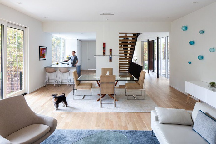 living room + dining room / In Situ Studio