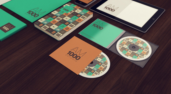 AM 1000 on Branding Served #brand #identity #pattern