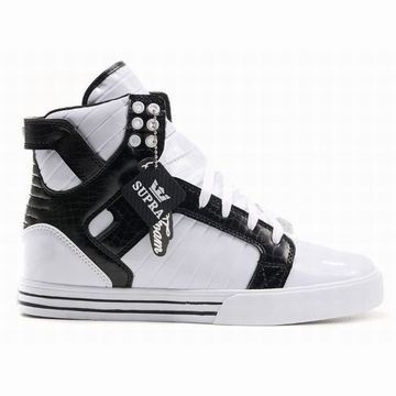Supra Skytop High Tops White/Black Women's #shoes