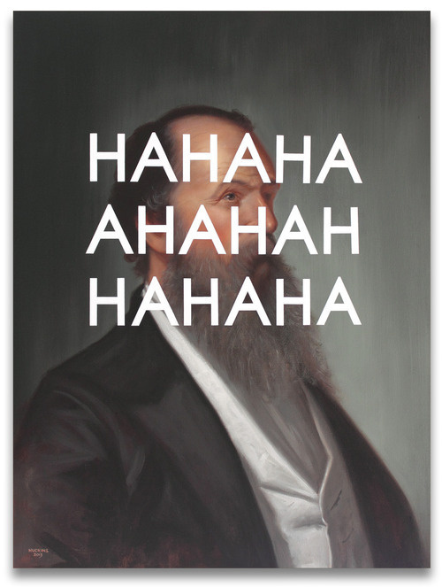 SHAWN HUCKINS #beard #ha #haha #art #hahaha #typography